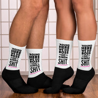 Boss Babe Kinda Shit Socks