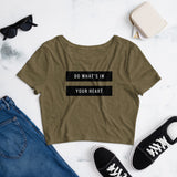 DWIYH - Women’s Crop Tee